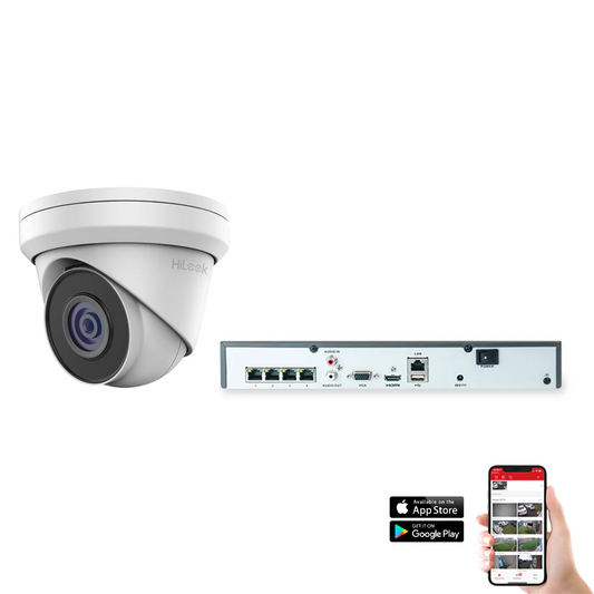 HiLook by Hikvision IP 1 Camera 4ch 5MP 30M CCTV Kit